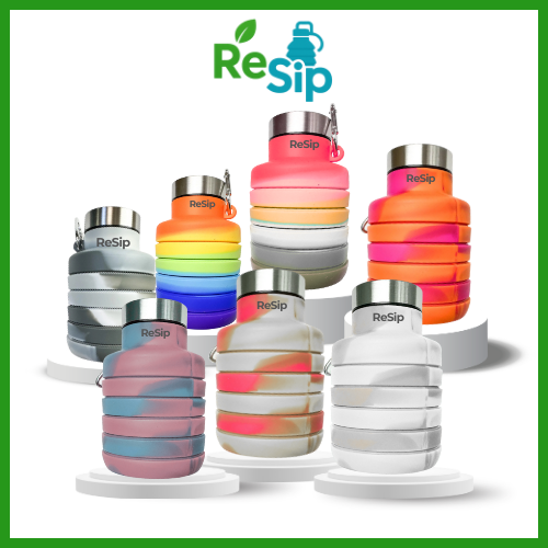 Bình Nước Silicon 500ml – Nhiều Màu